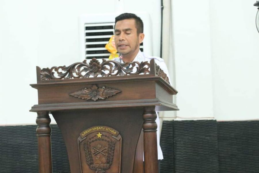 Wabup Labura Samsul Sampaikan Jawaban Terhadap Pengantar Nota Keuangan dan Rancangan APBD T.A 2023