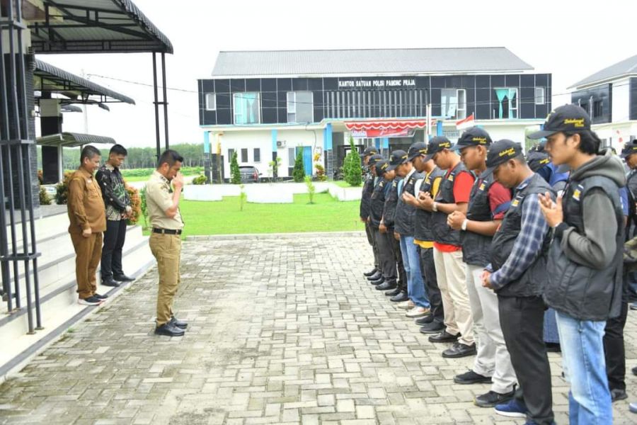Wabup Samsul Lepas Secara Resmi Relawan Anti Narkoba Menuju Kota Medan
