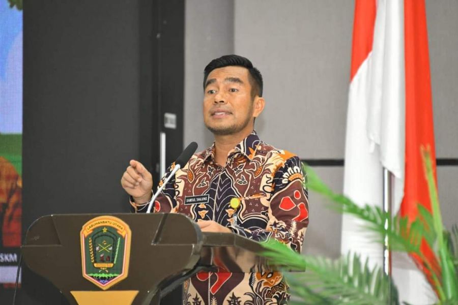 Wabup Samsul Secara Resmi Membuka  Giat Publikasi Data dan Komitmen Pemerintah Pencegahan Stunting