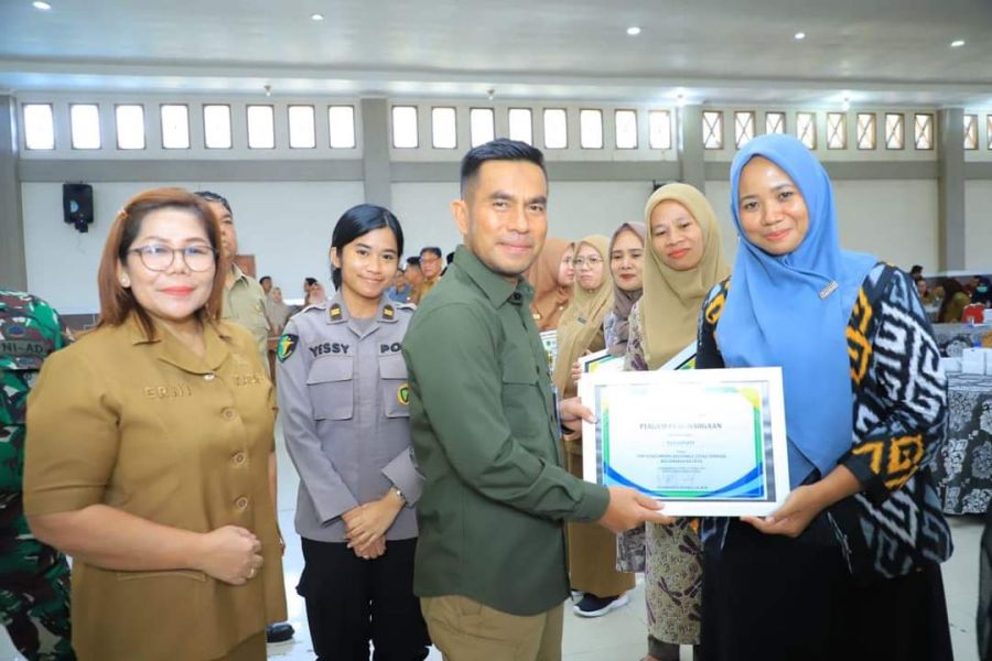 Wabup Samsul Tanjung Buka acara Rembuk Stunting di Aula Ahmad Dewi Syukur