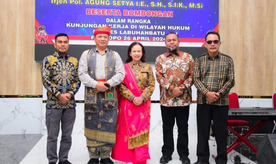 Wabup Samsul Tanjung Hadiri Acara Makan Siang Bersama Kapolda Sumatera Utara