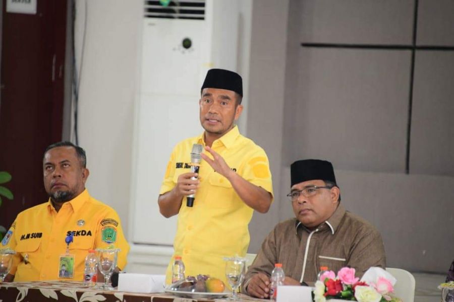 Wabup Samsul Tanjung Hadiri Giat Temu Rama Bersama Badan Silaturahmi Pesantren