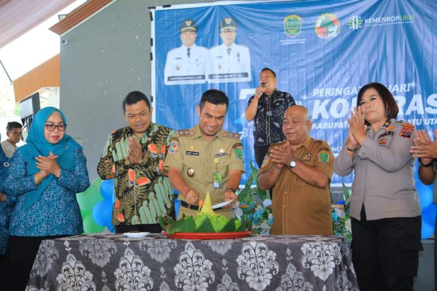 Wabup Samsul Tanjung Hadiri Peringati Hari Koperasi Ke-76 Tahun 2023