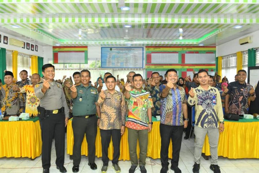 Wabup Samsul Tanjung Pimpin Rapat Percepatan Penurunan Stunting di Kecamatan Marbau dan Aek Kuo