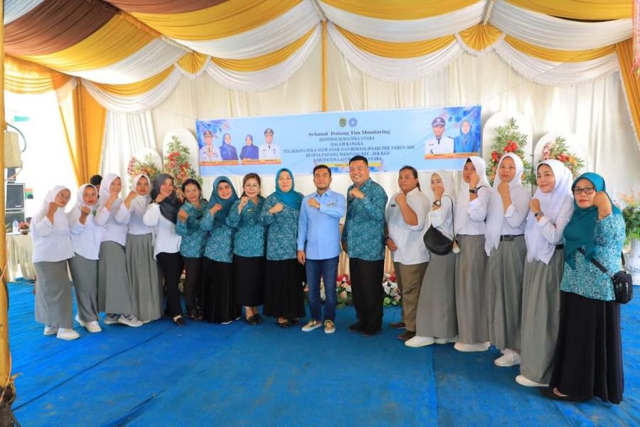 Wabup Samsul Tanjung Sambut Kunjungan Tim Monitoring Provsu Acara Lomba PAAR