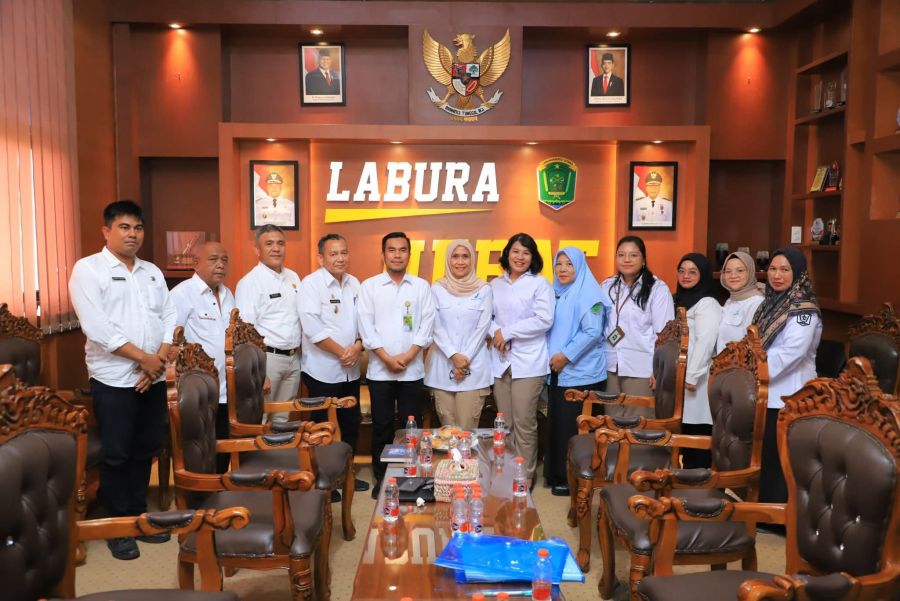 Wakil Bupati Labura Samsul Tanjung Terima Audensi BPOM Tanjung Balai