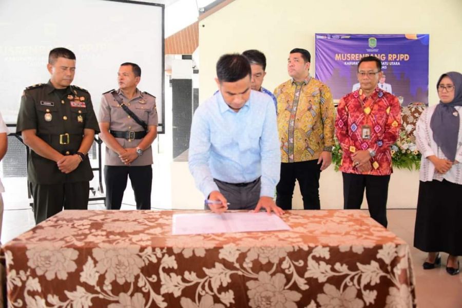 Wakil Bupati  Samsul Tanjung Membuka Secara Resmi Musrembang RPJPD Labura
