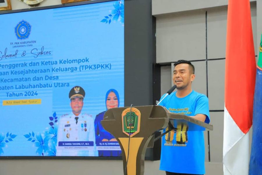 Wakil Bupati Samsul Tanjung Membuka Secara Resmi Pelatihan TPK3 - PKK