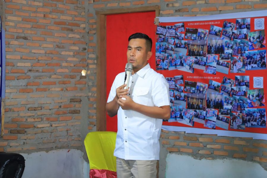 Wakil Bupati Samsul Tanjung Sambut Wamen HAM RI Mugiyanto