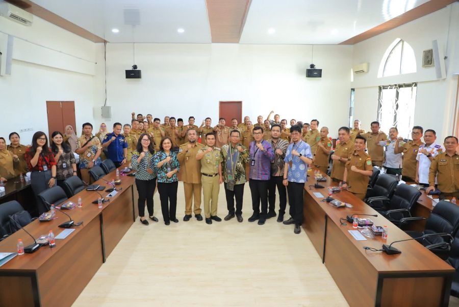 Wakil Bupati Samsul Terima Kunjungan Kerja Pemeriksaan Terinci Atas LKPD Labura